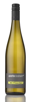 Produktbild: 2023 Riesling Mit Freunden D.Q. Anette Closheim 0,75l