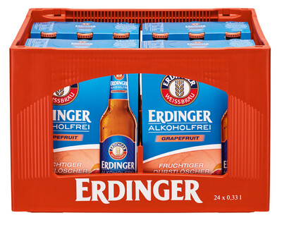 Produktbild: Erdinger Alkoholfrei Grapefruit 4x6x0,33l