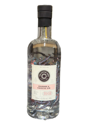 Produktbild: Rhubarb & Hibiscus Pink Gin Collective Arts 0,7l