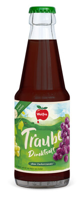 Produktbild: Wolfra Traubensaft rot 20x0,2l MW