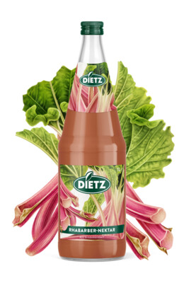 Produktbild: Dietz Rhabarber-Nektar 6x1,0l Pfd.