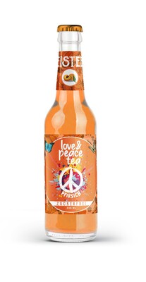 Produktbild: Love & Peace Eistee Pfirsich 24 x 0,33l