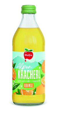 Produktbild: Wolfra Alpenkracherl Orange 20x0,33l MW