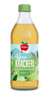 Produktbild: Wolfra Alpenkracherl Kräuter 20x0,33l MW