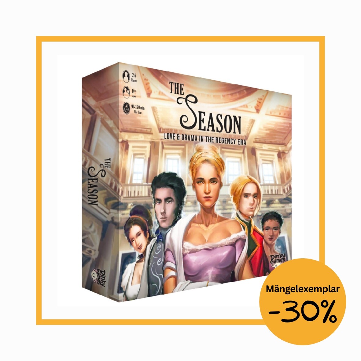 The Season Love & Drama in the Regency Era #Mängelexemplar#