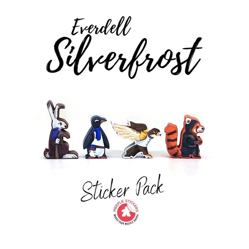 Everdell Silverfrost  - Meeple Stickers