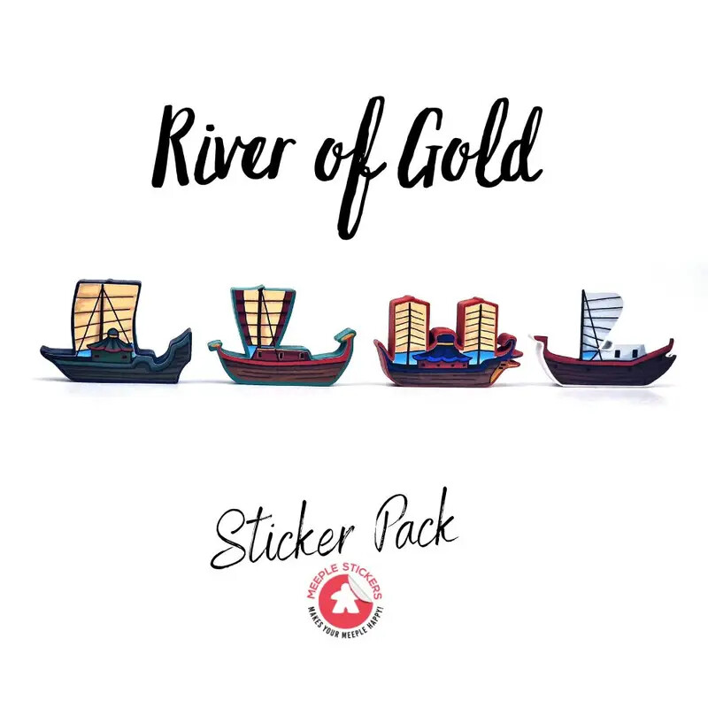 River of gold - Meeple Stickers