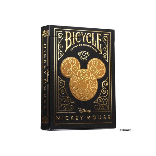 Bicycle®-Spielkarten Disney Black & Gold Mickey Mouse