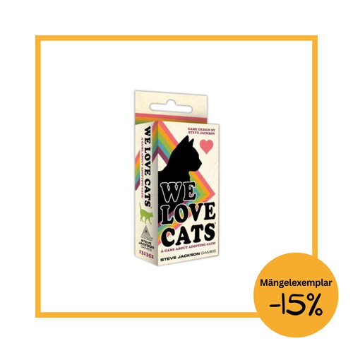 We Love Cats (EN) #Mängelexemplar#