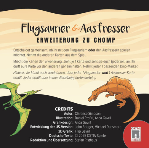 Flugsaurier und Aasfresser - Chomp (DE)(Erweiterung)