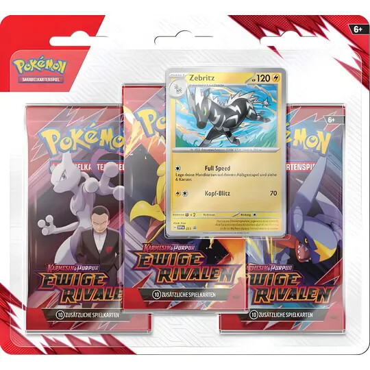 Pokémon - Ewige Rivalen - 3er Blister