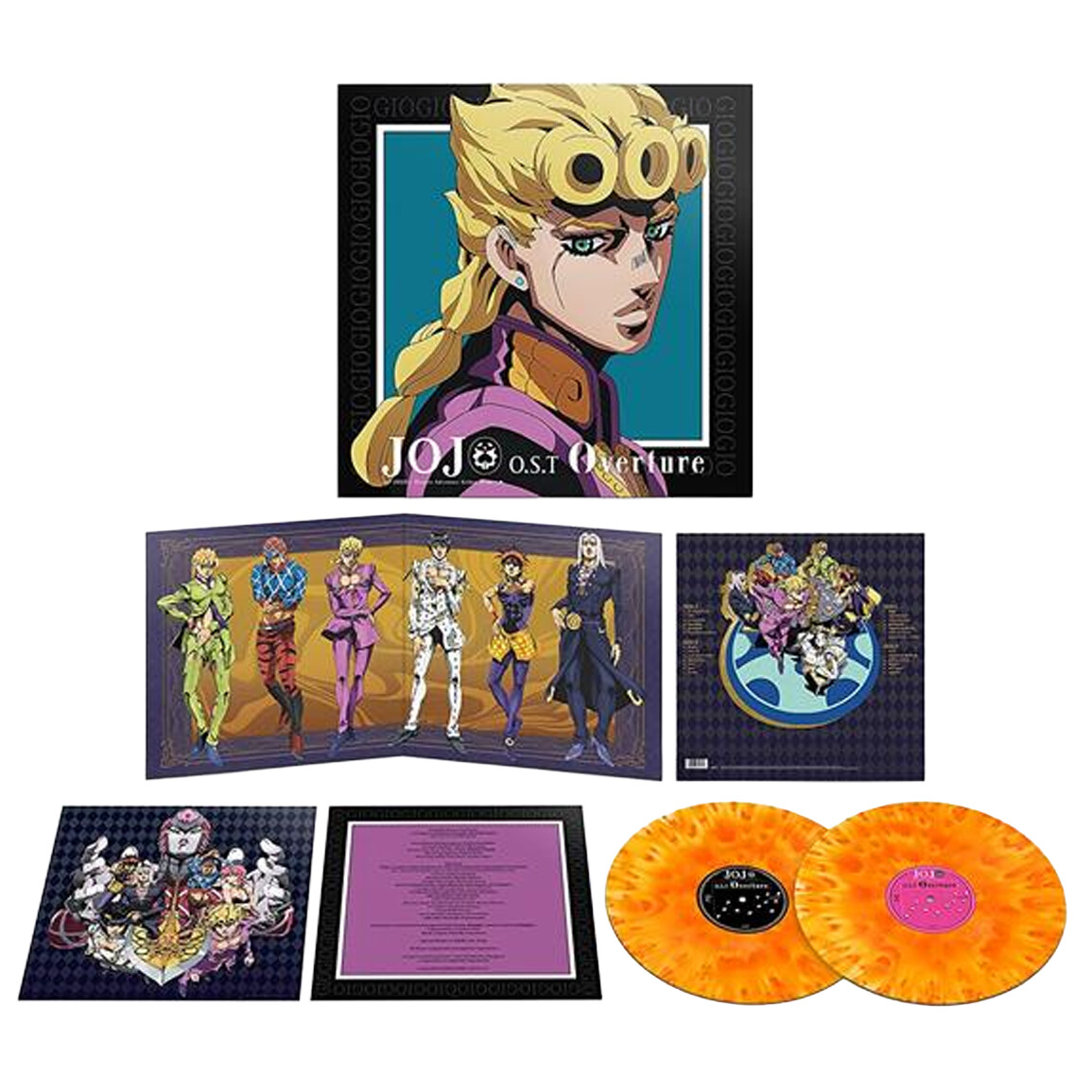 JoJo's Bizarre Adventure: Golden Wind (Yellow Orange Vinyl)
