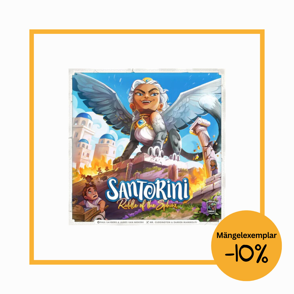 Riddle of the Sphinx - Santorini: 2nd Edition (EN) (Erweiterung) #Mängelexemplar#