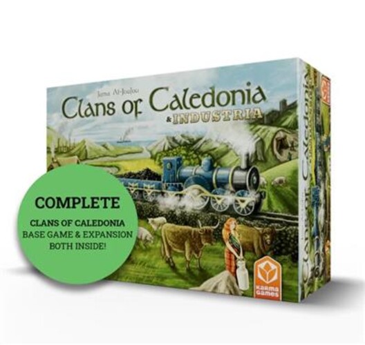 Clans of Caledonia Industria Bundle (Base Game + Expansion)(EN) (Big Box)