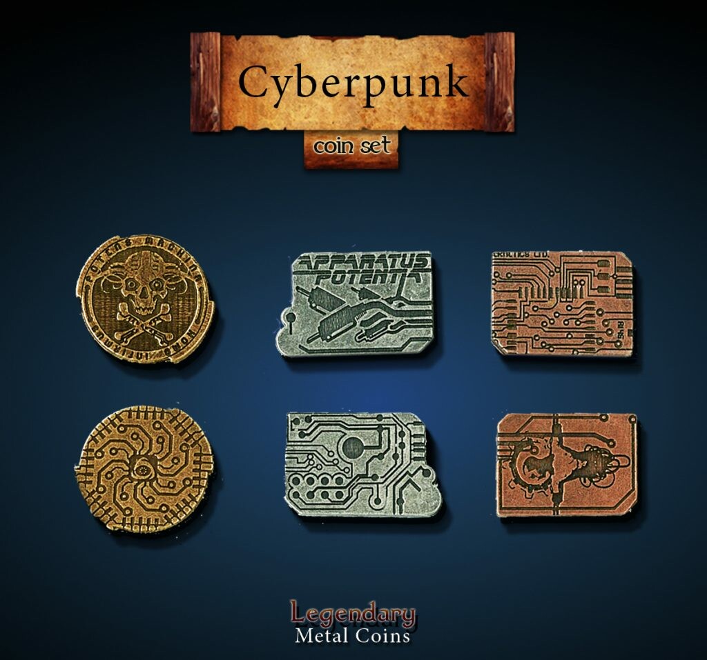 Cyberpunk Coin Set