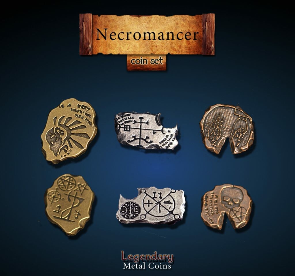Necromancer Coin Set