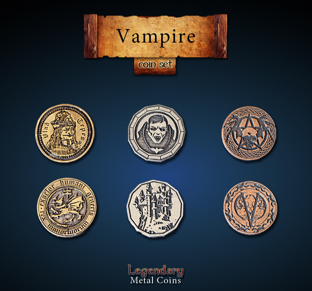 Vampire - Coin Set