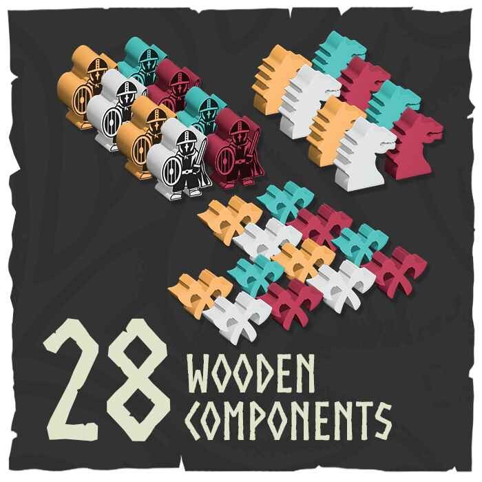 Wooden Components Upgrade - Norsemen (DE)