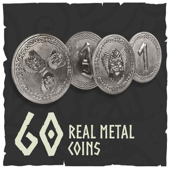 Metal Coins  - Norsemen