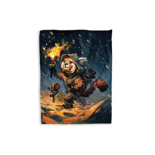 Cozy Critters Everdell Blanket Fire Ranger