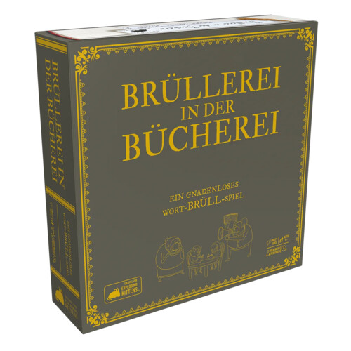 Brüllerei in der Bücherei