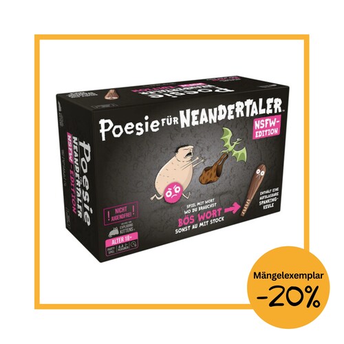 NSFW-Edition: Poesie für Neandertaler #Mängelexemplar#