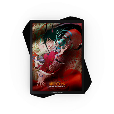 Origins Ahri Art Sleeves (100 Sleeves) - Riftbound: League of Legends TCG