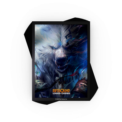 Origins Volibear Art Sleeves (100 Sleeves) - Riftbound: League of Legends TCG