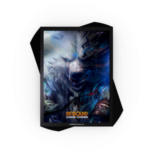 Origins Volibear Art Sleeves (100 Sleeves) - Riftbound: League of Legends TCG