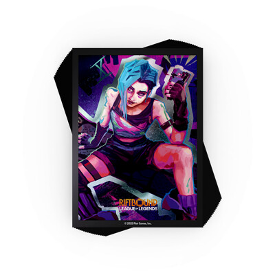 Origins Jinx Art Sleeves (100 Sleeves) - Riftbound: League of Legends TCG