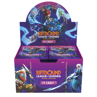 Unleashed Booster Display (24 packs) - Riftbound: League of Legends TCG - Set Three