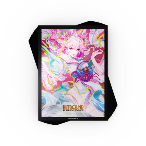 Spiritforged - Spirit Blossom Ahri Sleeves- Riftbound: League of Legends TCG