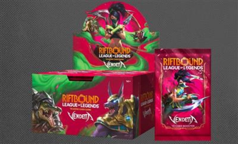 Vendetta Booster Display 24 Packs Riftbound League Of Legends TCG Vendetta Booster Display 24 Packs Riftbound League Of Legends TCG