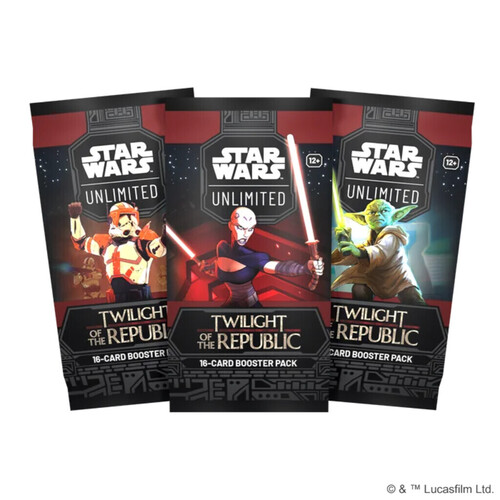 Booster Pack - Einzelpack - Star Wars: Unlimited – Twilight of the Republic   (Einzelboosterpack) (EN)