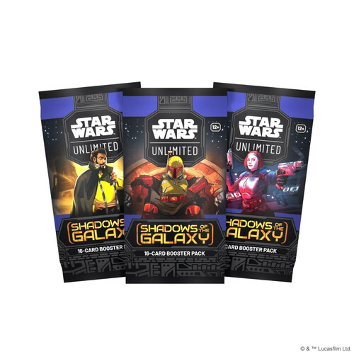 Booster Pack - Single pack - Star Wars: Unlimited – Shadows of the Galaxy (Singleboosterpack) (EN)