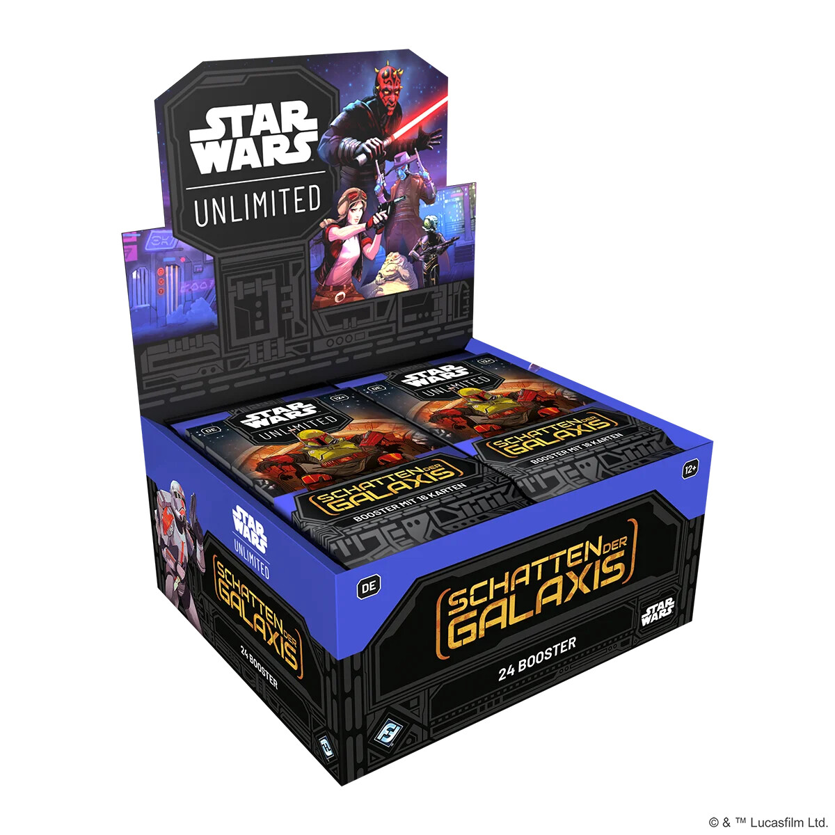Star Wars: Unlimited – Schatten der Galaxis (Booster-Display) (DE)