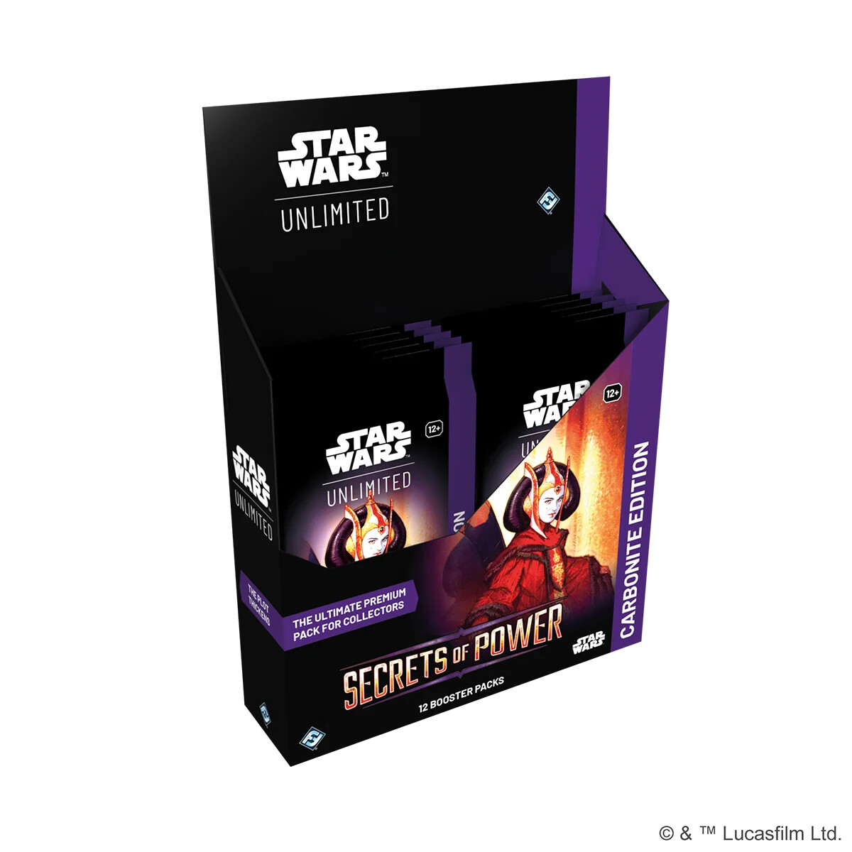 Star Wars: Unlimited – Secrets of Power (Carbonite-Booster-Display) (EN)