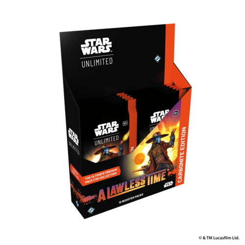 Star Wars: Unlimited – A lawless Time (Carbonite-Booster-Display) (EN)
