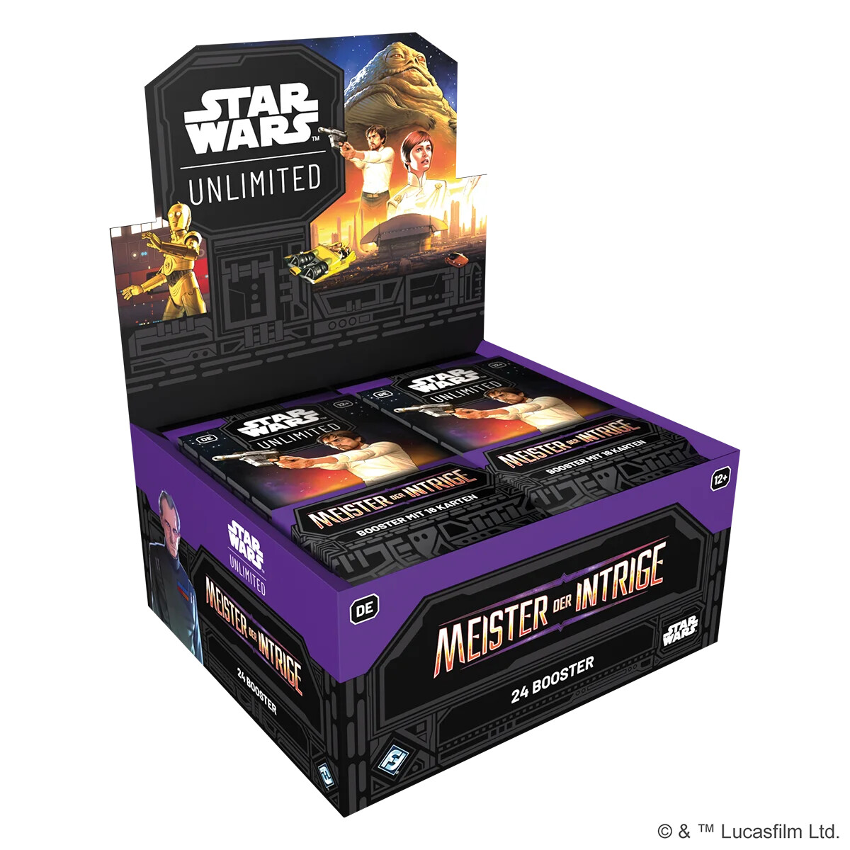 Star Wars: Unlimited – Meister der Intrigen (Booster-Display) (DE)