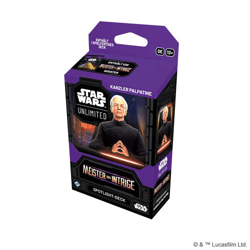 Spotlight Deck: Kanzler Palpatine - Star Wars: Unlimited – Meister der Intrige (DE)