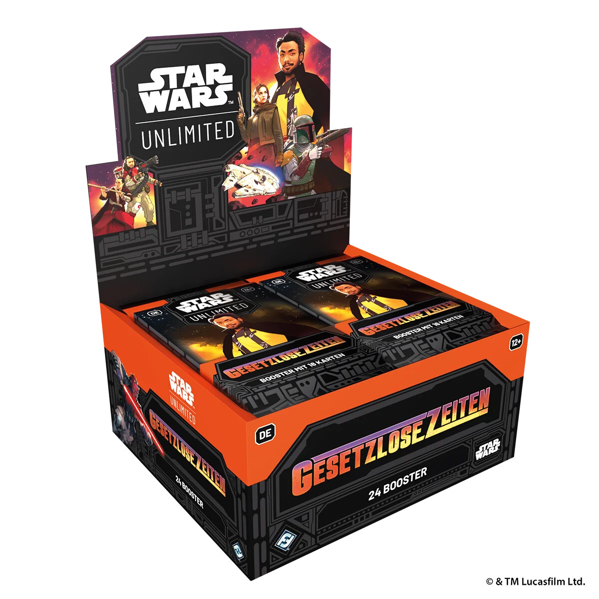 Star Wars: Unlimited – Gesetzlose Zeiten (Booster-Display)