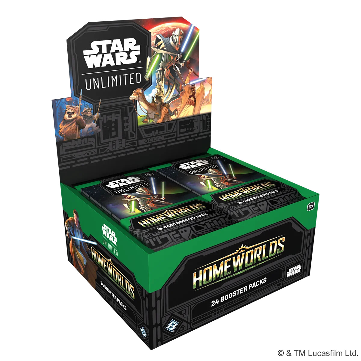 Star Wars: Unlimited – Homeworlds (Booster-Display) (EN)