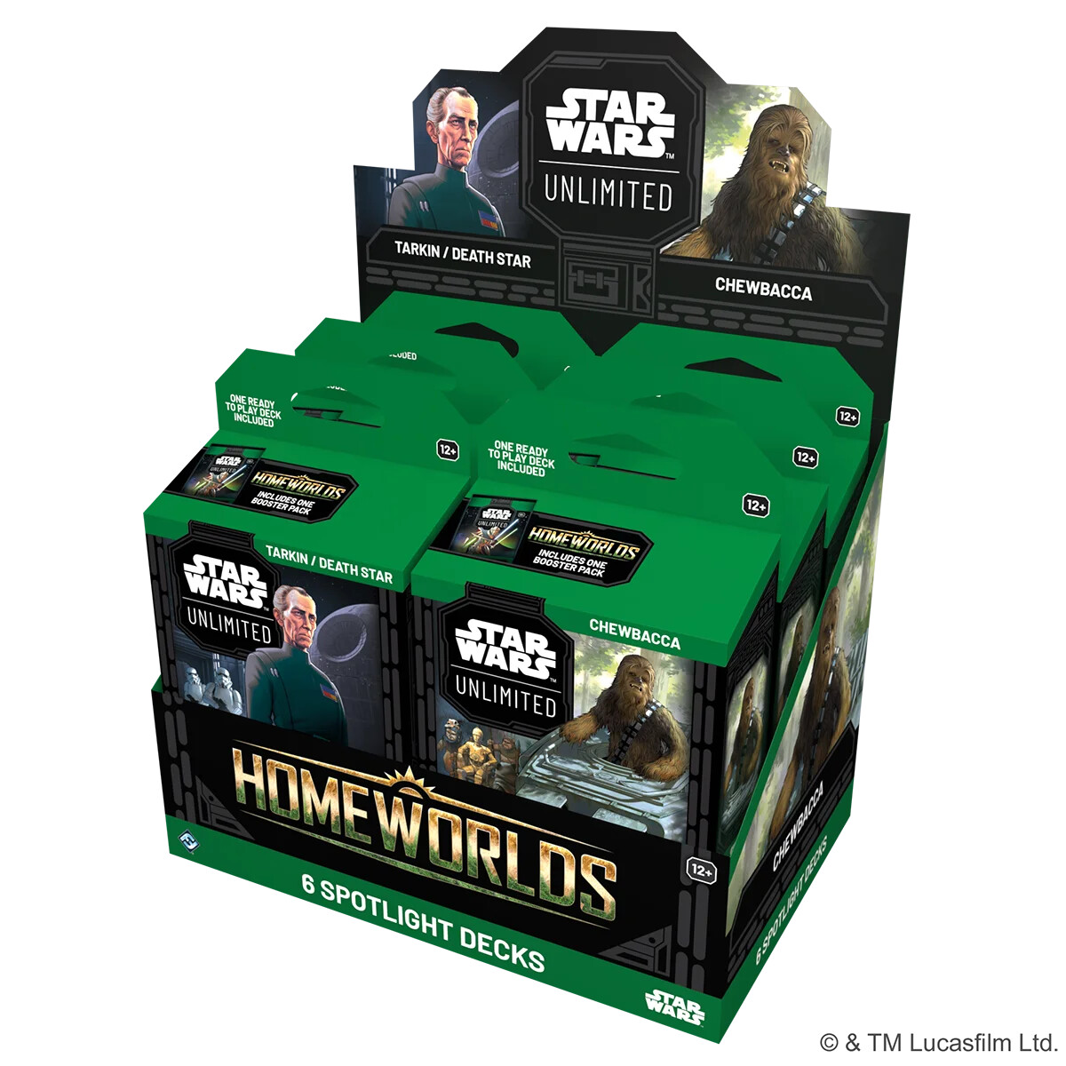 Spotlight Deck: Chewbacca - Star Wars: Unlimited – Homeworlds (EN)