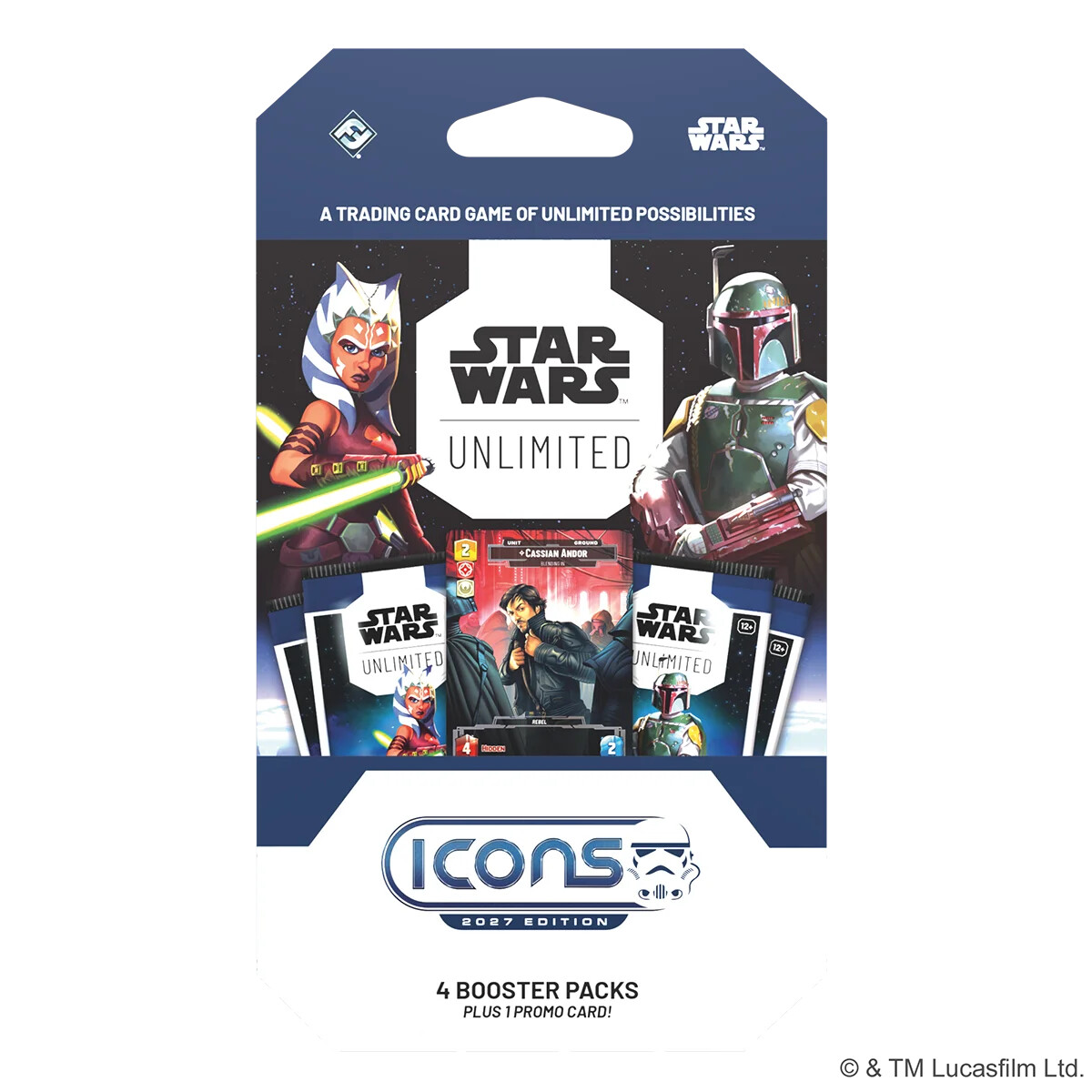 Star Wars: Unlimited – Icons 2027 Edition (Booster 4-Pack)(EN)