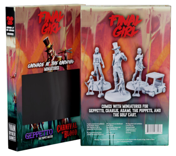 Miniatures - Final Girl: Carnage at the Carnival