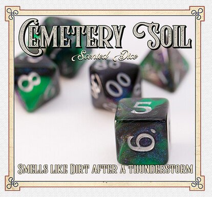 Scented Dice Cemetary Soil (Duftkerze)