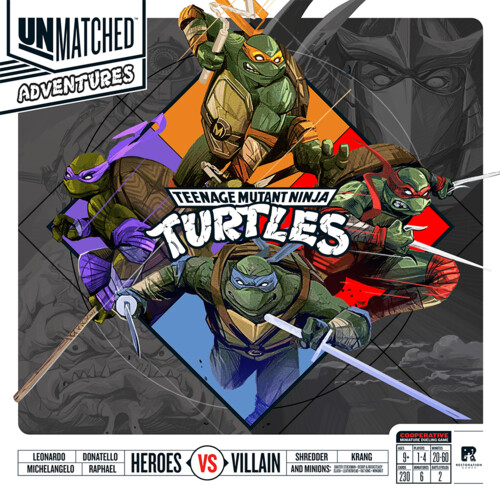 Unmatched Adventures Teenage Mutant Ninja Turtles (EN)