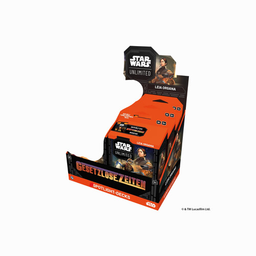 Spotlight Deck: Leia Organa - Star Wars: Unlimited – Gesetzlose Zeiten