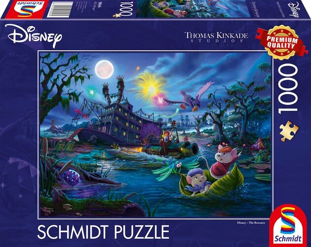 The Rescuers (Bernard und Bianca) 1000 Teile Disney Puzzle