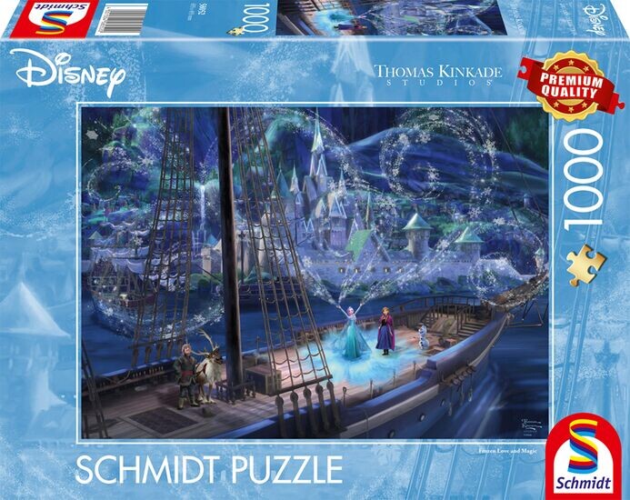 Frozen Love and Magic 1000 Teile Disney Puzzle